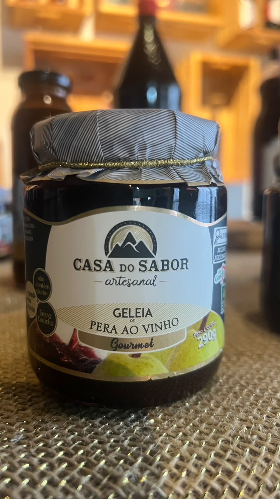 Geléia gourmet Casa do Sabor