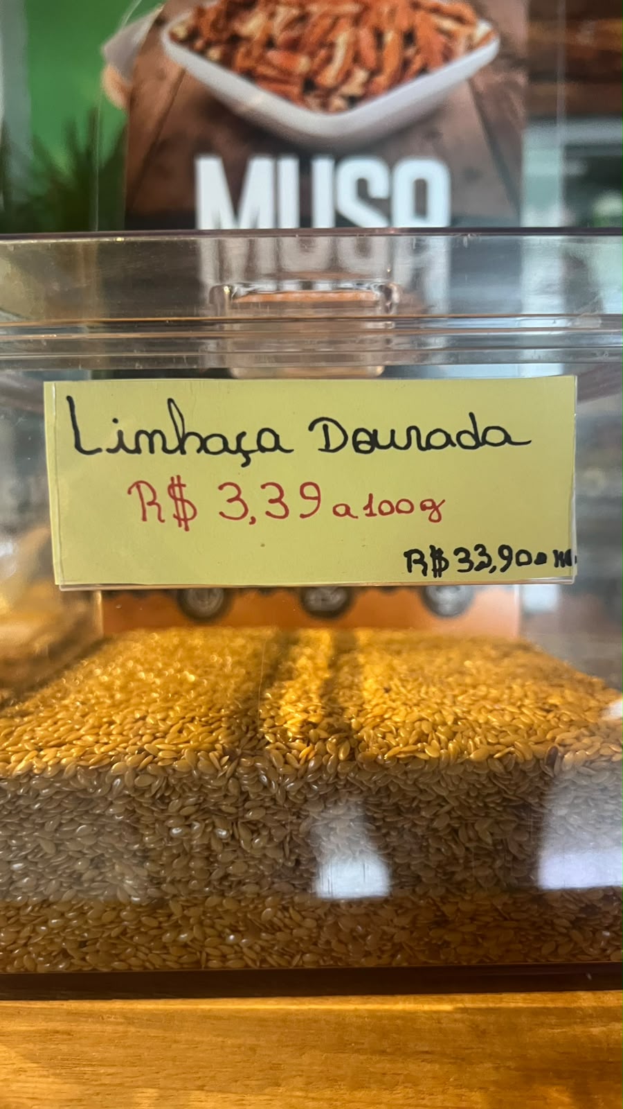 Linhaça dourada 100g