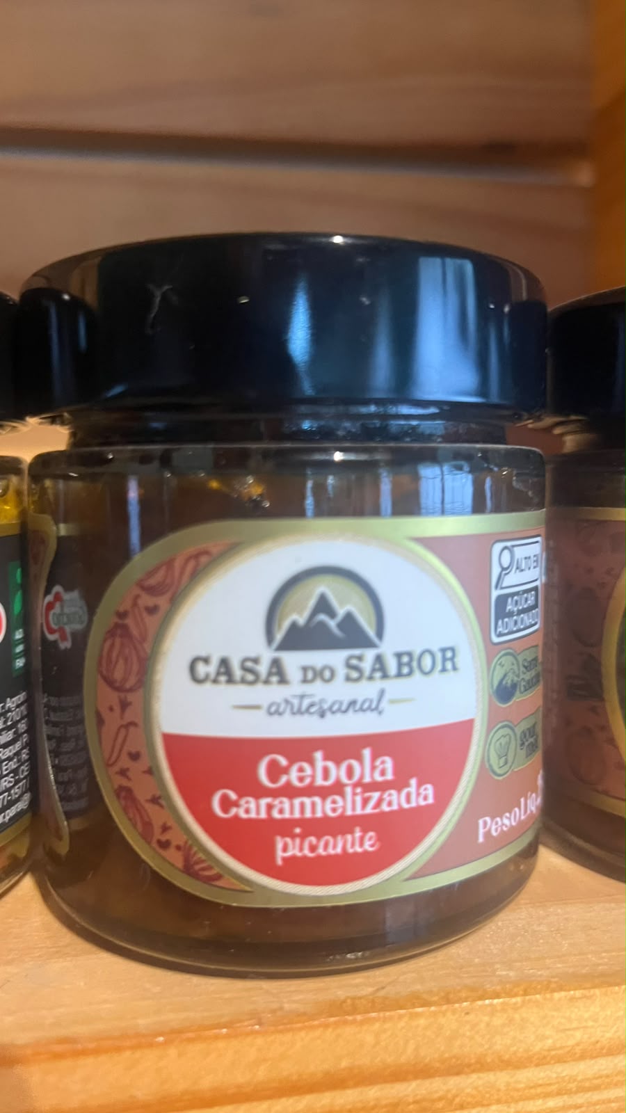 Cebola caramelizada picante Casa do Sabor