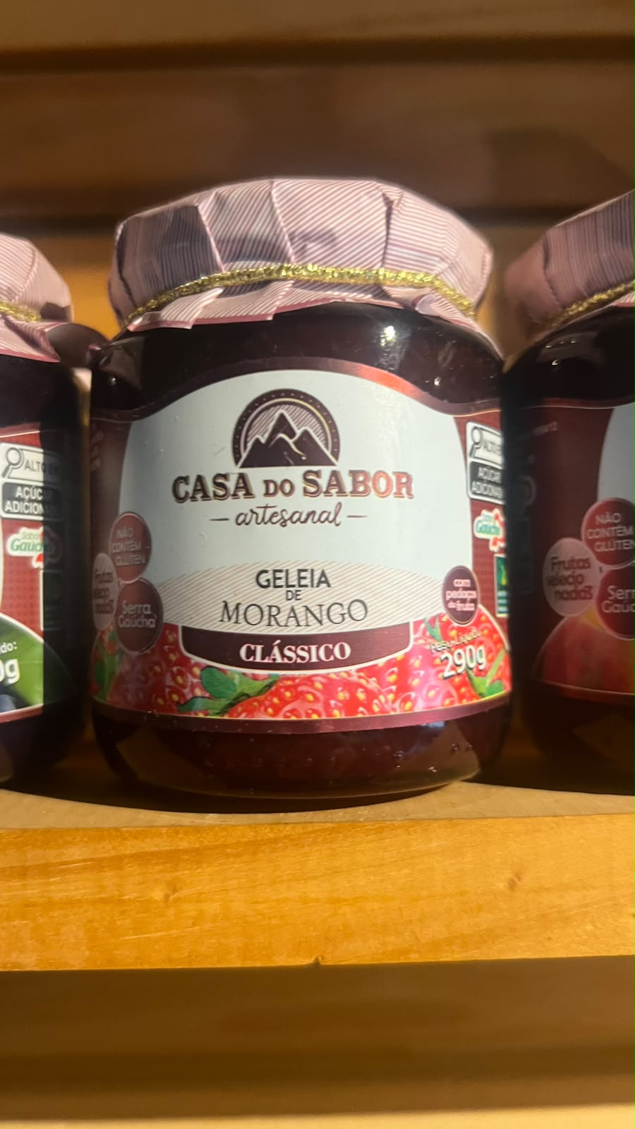 Geleia de morango Casa do Sabor