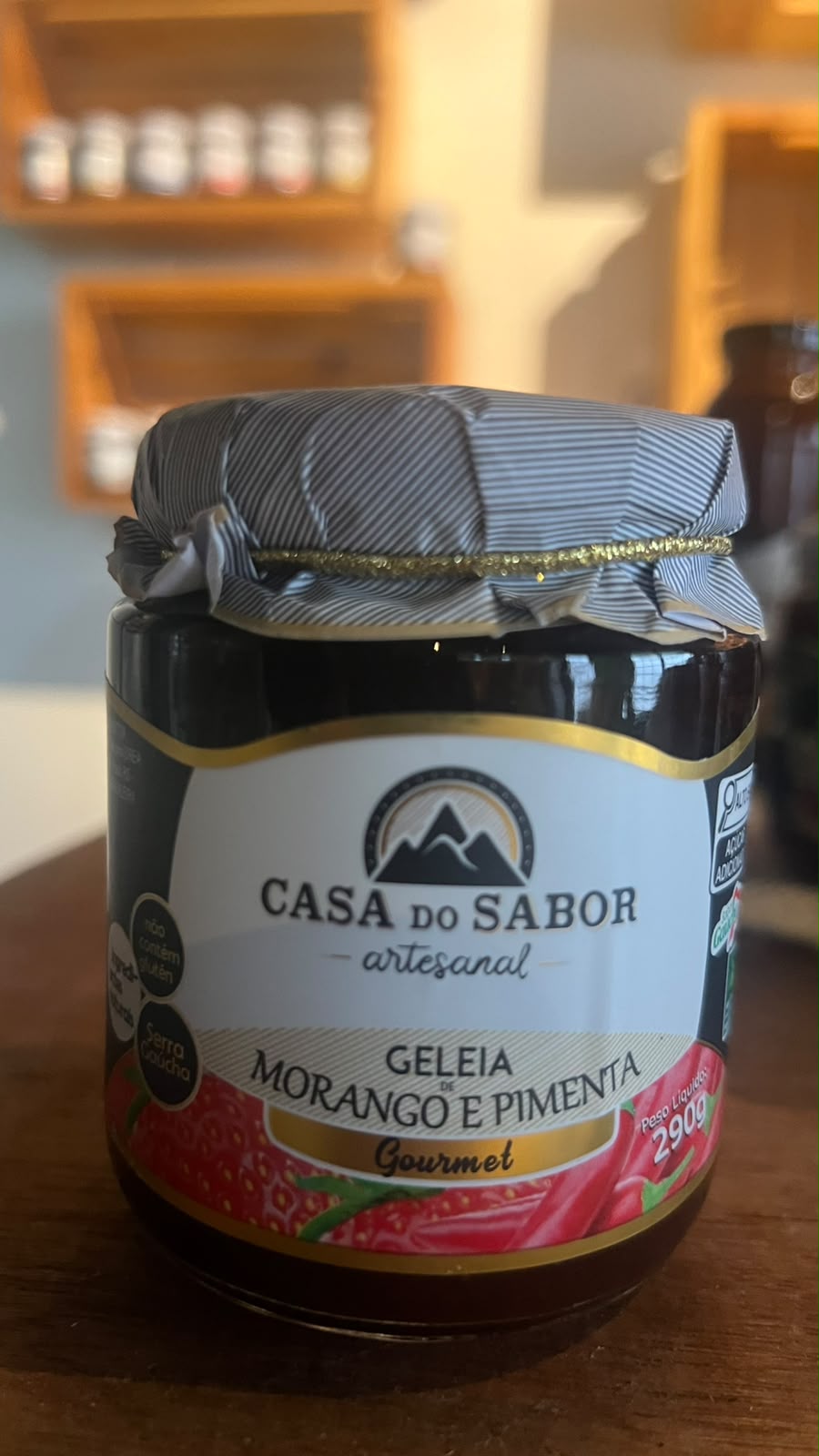 Geleia gourmet Casa do Sabor