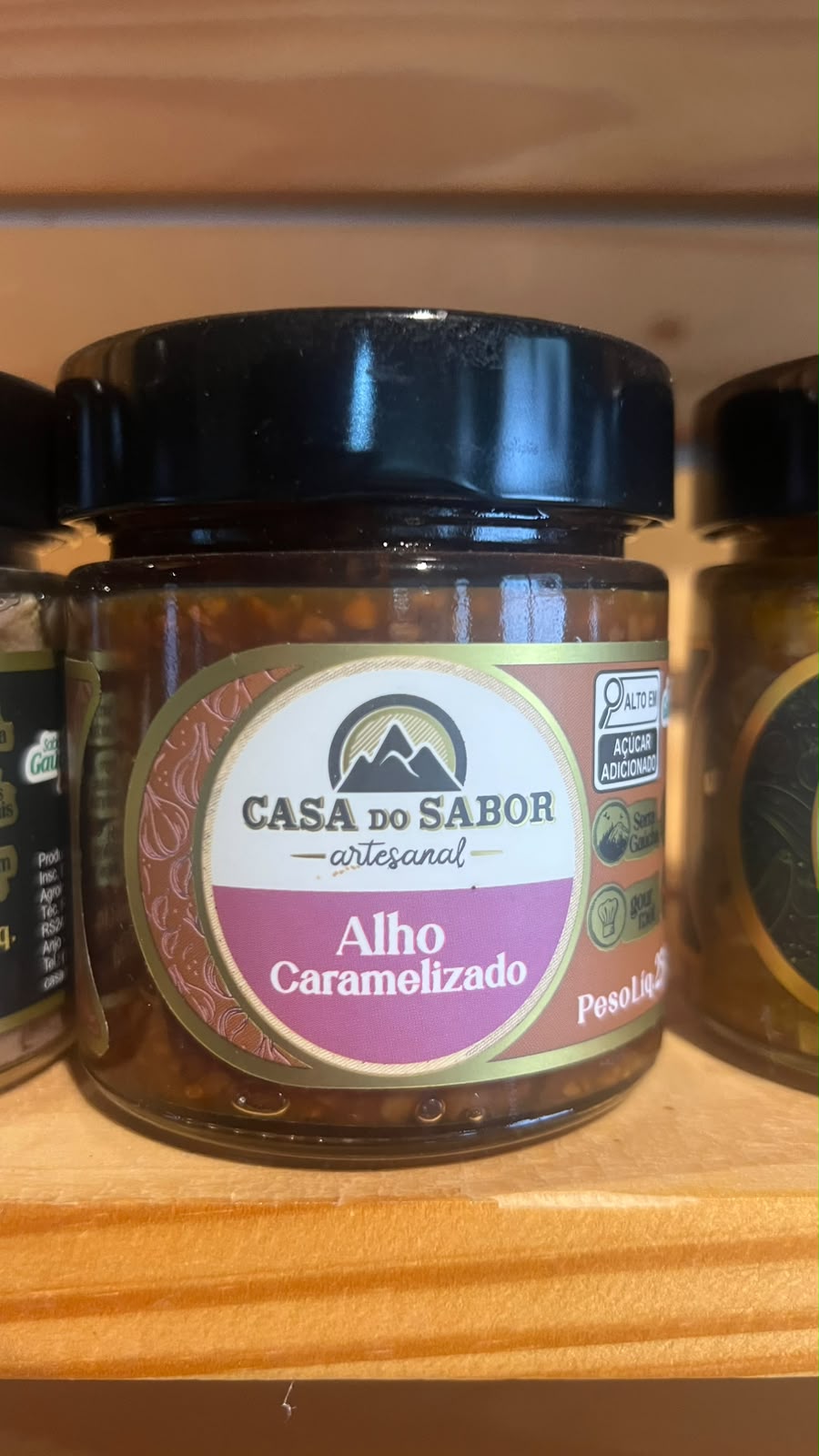 Alho caramelizado Casa do Sabor