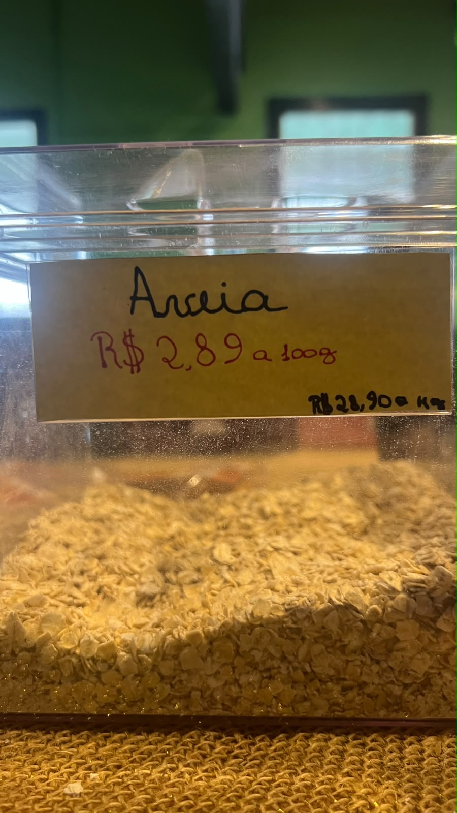 Aveia em flocos 100g