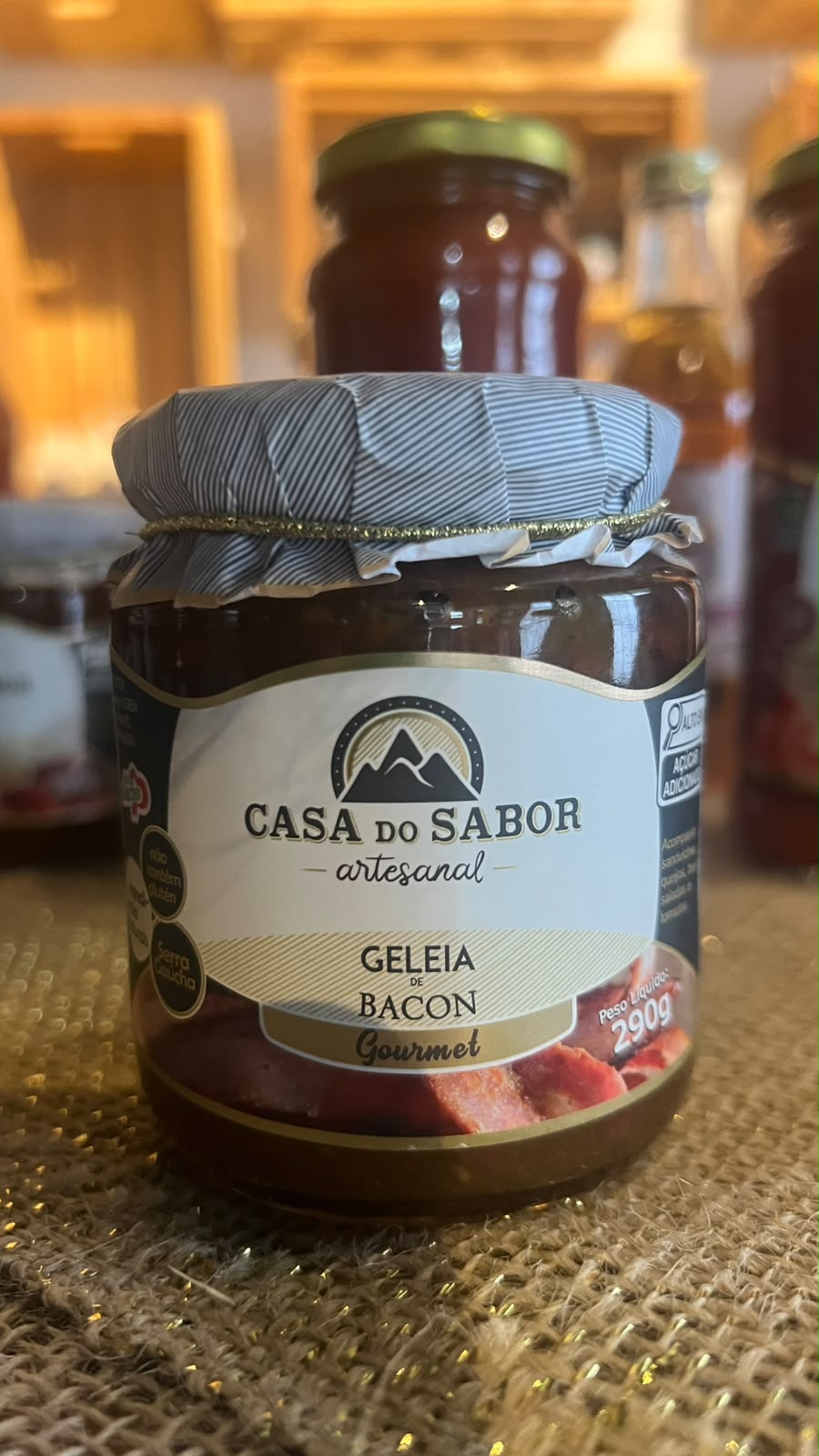 Geleia de bacon Casa do Sabor