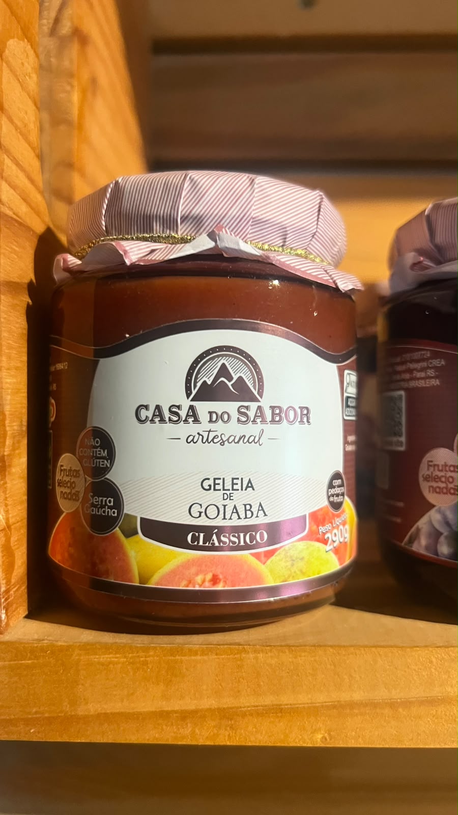 Geleia de goiaba Casa do Sabor