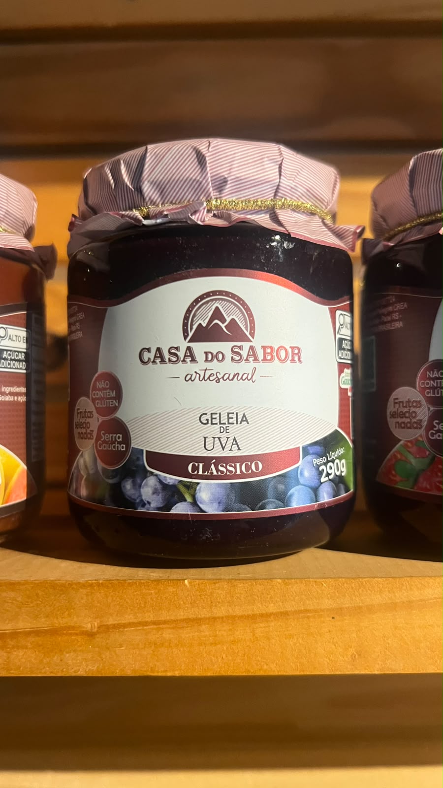 Geleia de uva Casa do Sabor