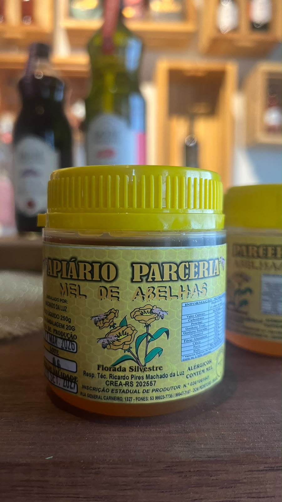 Mel puro 500g