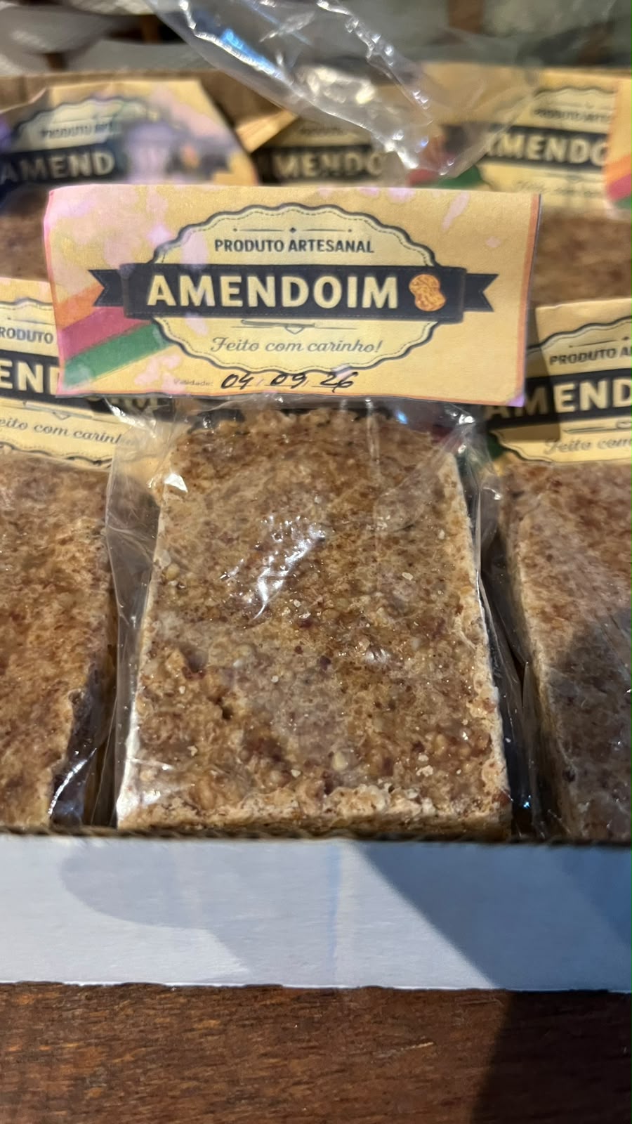 Rapadura de amendoim